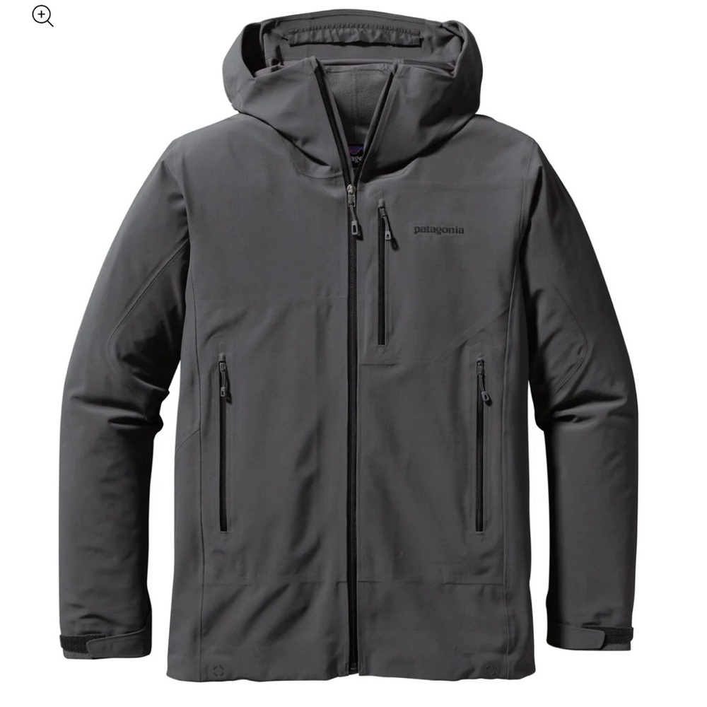 Patagonia Men’s Knife Ridge Softshell Jacket — Charcoal Gray Large